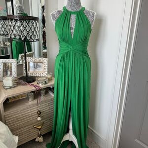 ISO BCBG Maxazria Christiana Maxi dress / gown Size 8 Green or blue